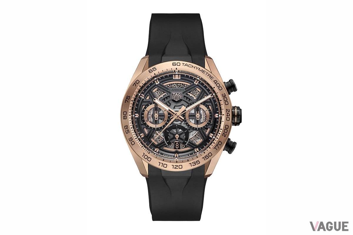 「タグ・ホイヤー カレラ クロノグラフ エクストリーム スポーツ」（品番：CBU2051.FT6273 予価329万4500円 消費税込）