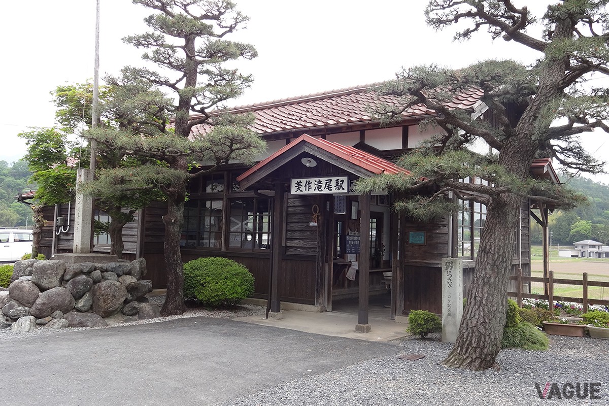 5位：美作滝尾駅【岡山県】
