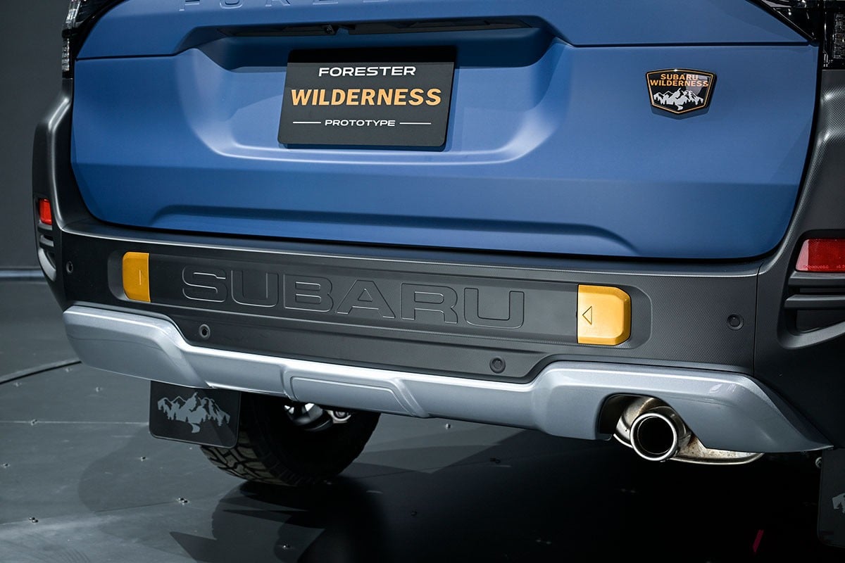 スバル「フォレスター ウィルダネス」プロトタイプ