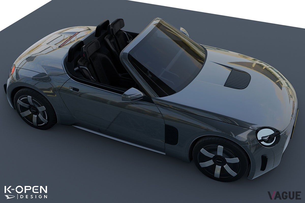ダイハツのコンセプトカー「K-OPEN」