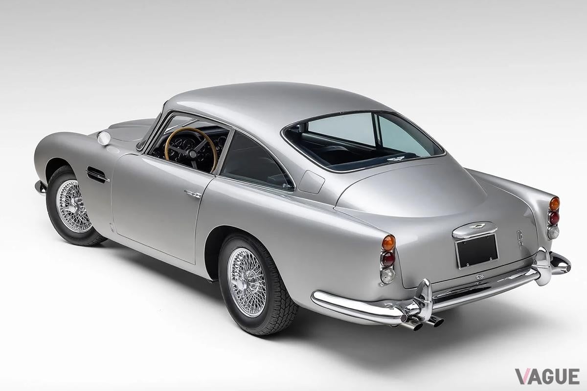 ブロードアローオークションに出品される予定の1965年式アストンマーティン「DB5ヴァンテージ」