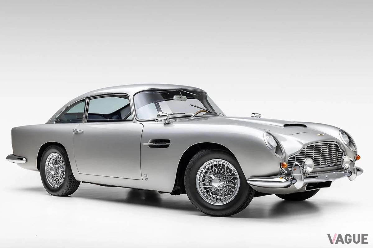 ブロードアローオークションに出品される予定の1965年式アストンマーティン「DB5ヴァンテージ」