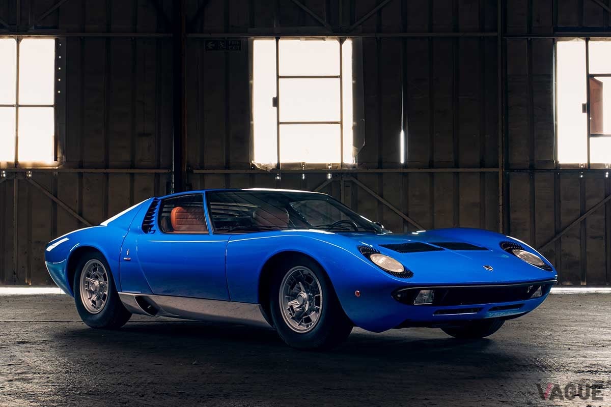 オークションに登場した1968年式ランボルギーニ「ミウラP400」Alex Penfold(c)2025 Courtesy of RM Sotheby's