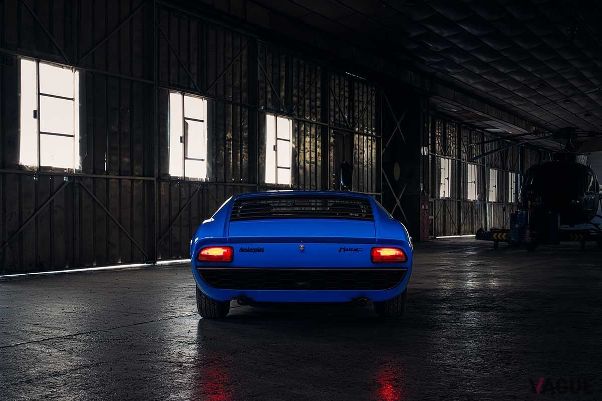 オークションに登場した1968年式ランボルギーニ「ミウラP400」Alex Penfold(c)2025 Courtesy of RM Sotheby's