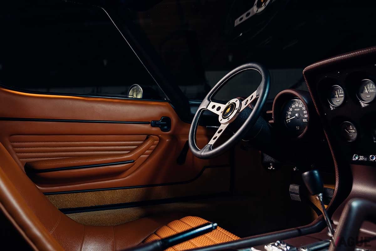 オークションに登場した1968年式ランボルギーニ「ミウラP400」Alex Penfold(c)2025 Courtesy of RM Sotheby's