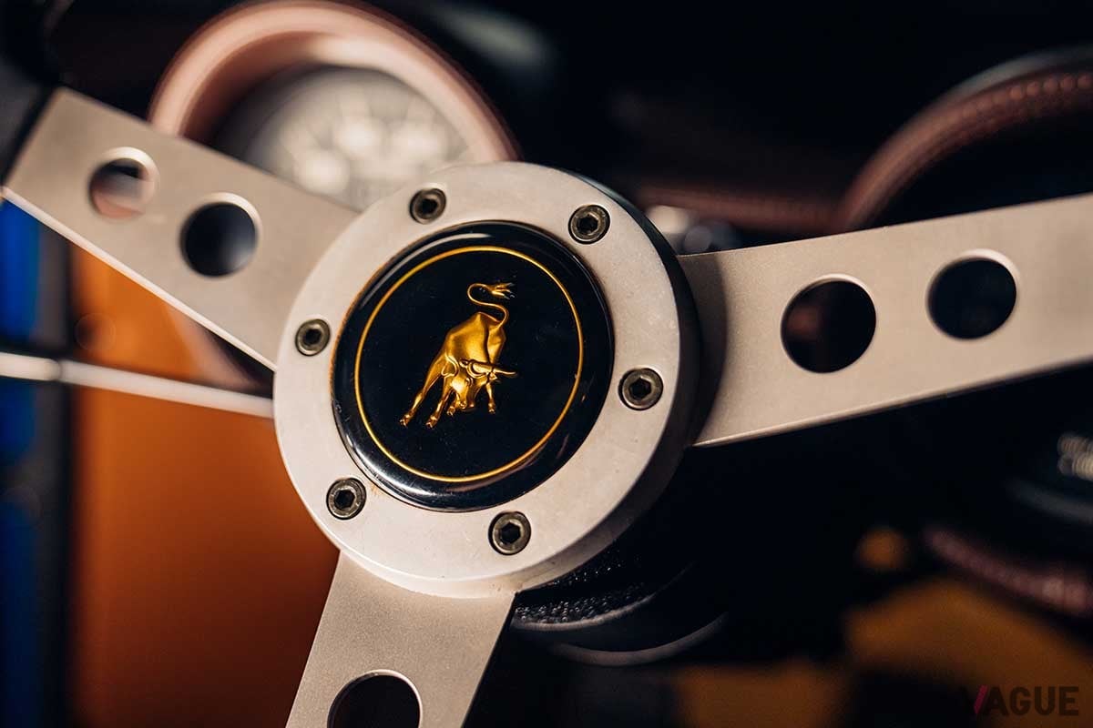 オークションに登場した1968年式ランボルギーニ「ミウラP400」Alex Penfold(c)2025 Courtesy of RM Sotheby's