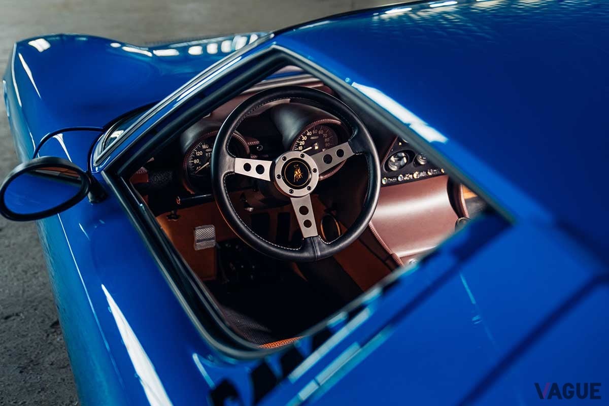 オークションに登場した1968年式ランボルギーニ「ミウラP400」Alex Penfold(c)2025 Courtesy of RM Sotheby's