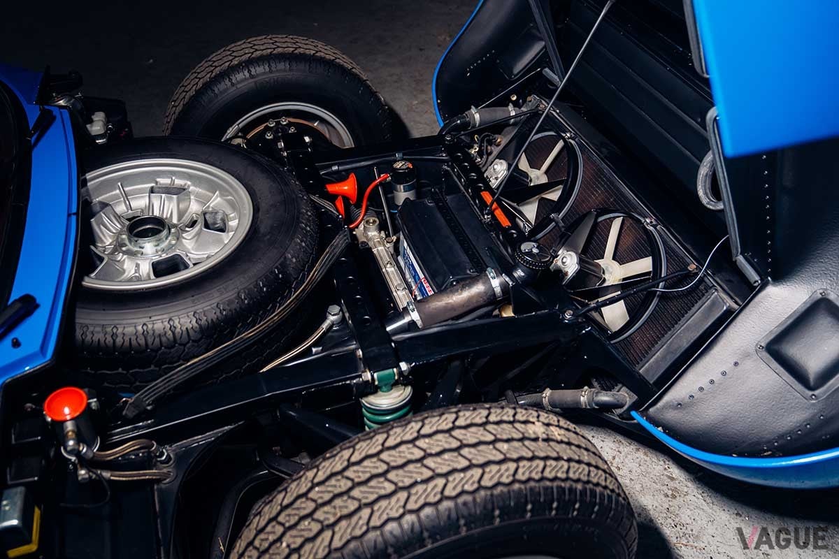 オークションに登場した1968年式ランボルギーニ「ミウラP400」Alex Penfold(c)2025 Courtesy of RM Sotheby's