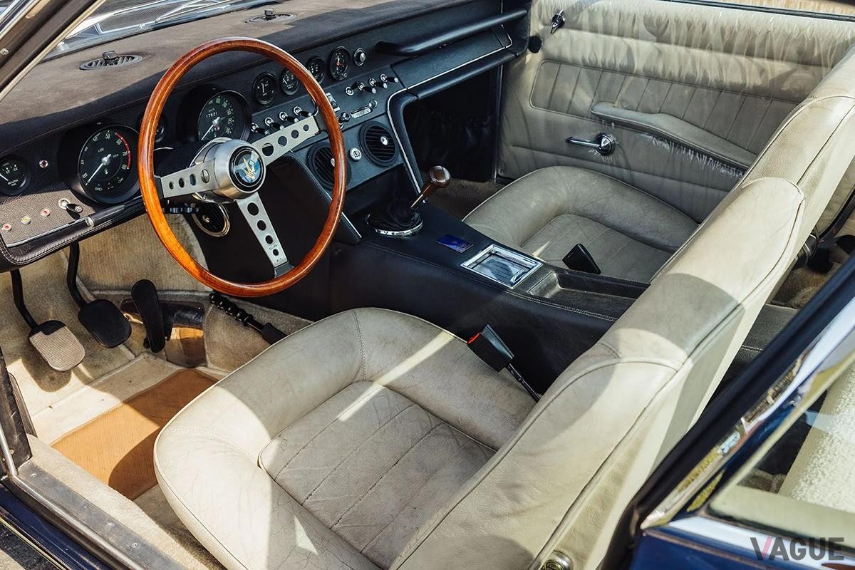 オークションに出品される1969年式マセラティ「ギブリ4.9SSクーペ」