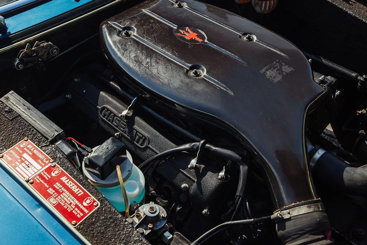 オークションに出品される1969年式マセラティ「ギブリ4.9SSクーペ」