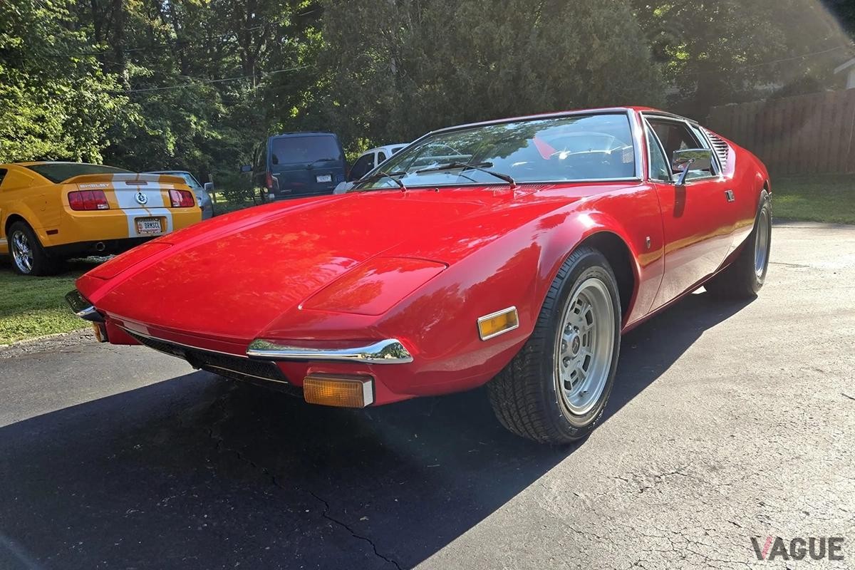 オークションに出品された1974年式デ・トマソ「パンテーラ」