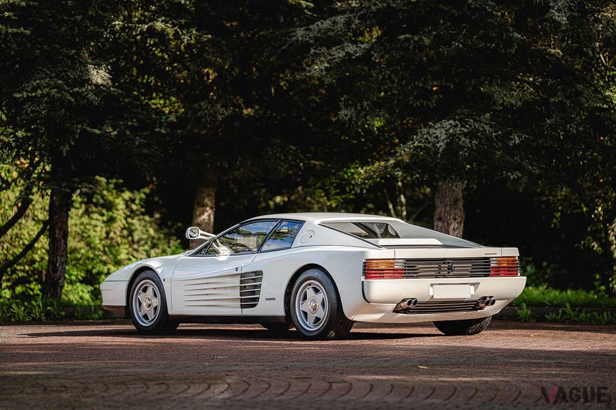 オークションに出品される1986年式フェラーリ「テスタロッサ」Jani Tlja(c)2025 Courtesy of RM Sotheby's
