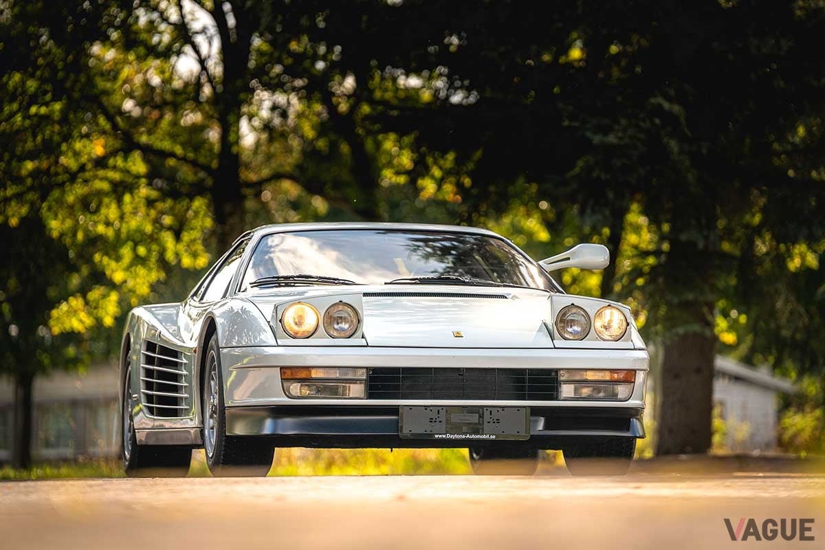 オークションに出品される1986年式フェラーリ「テスタロッサ」Jani Tlja(c)2025 Courtesy of RM Sotheby's