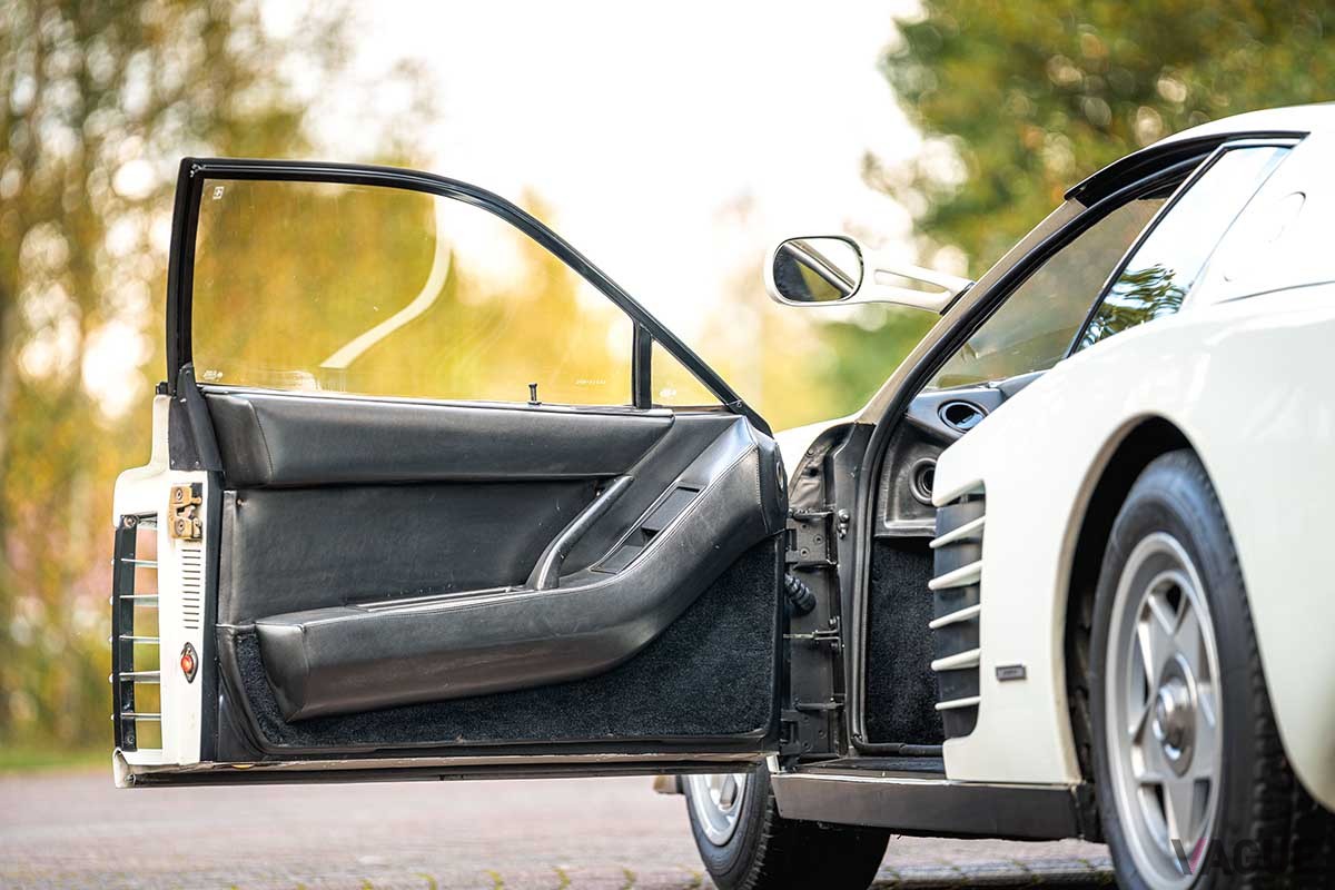 オークションに出品される1986年式フェラーリ「テスタロッサ」Jani Tlja(c)2025 Courtesy of RM Sotheby's