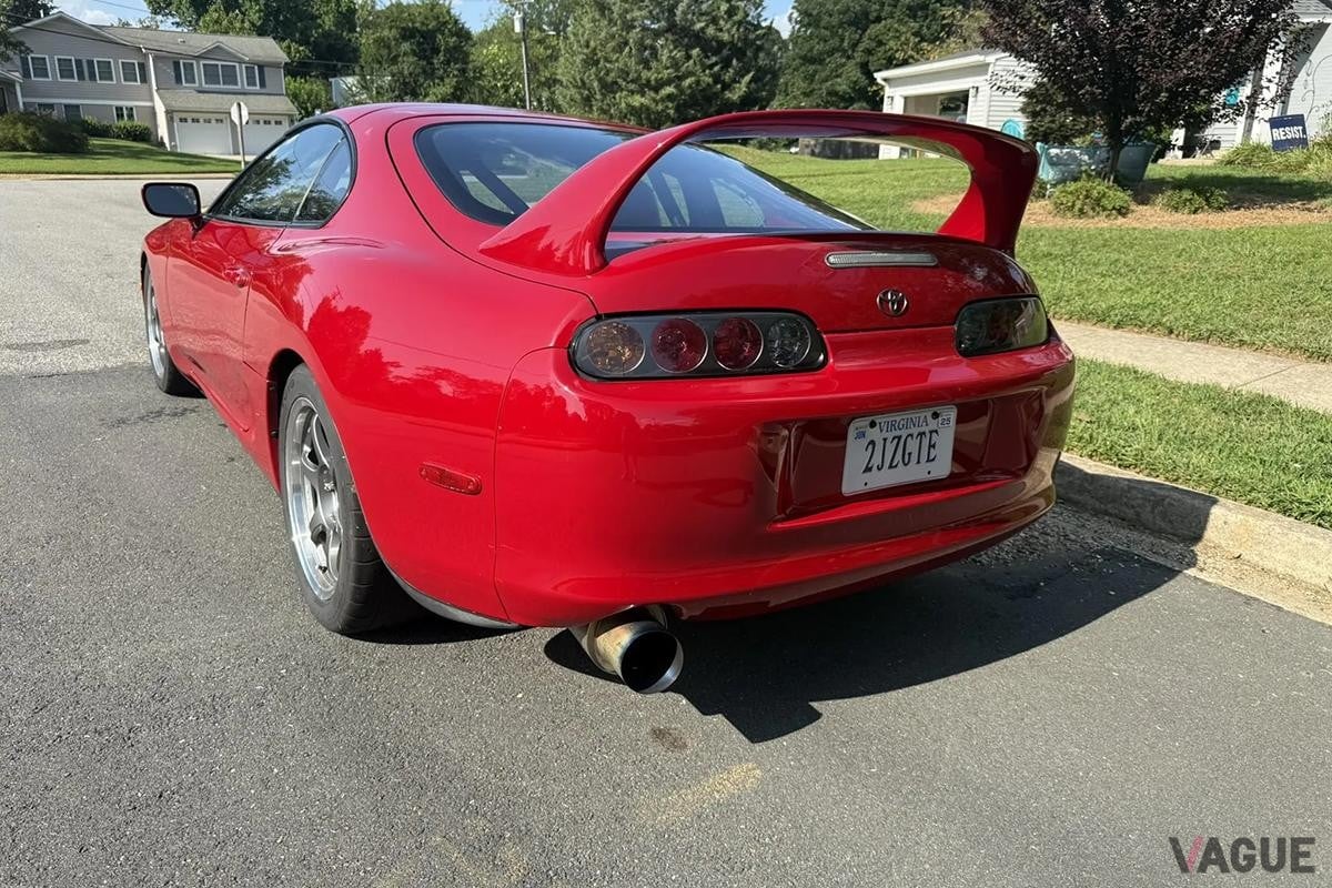 米国オークションに登場、落札された1993年式トヨタ「スープラ」