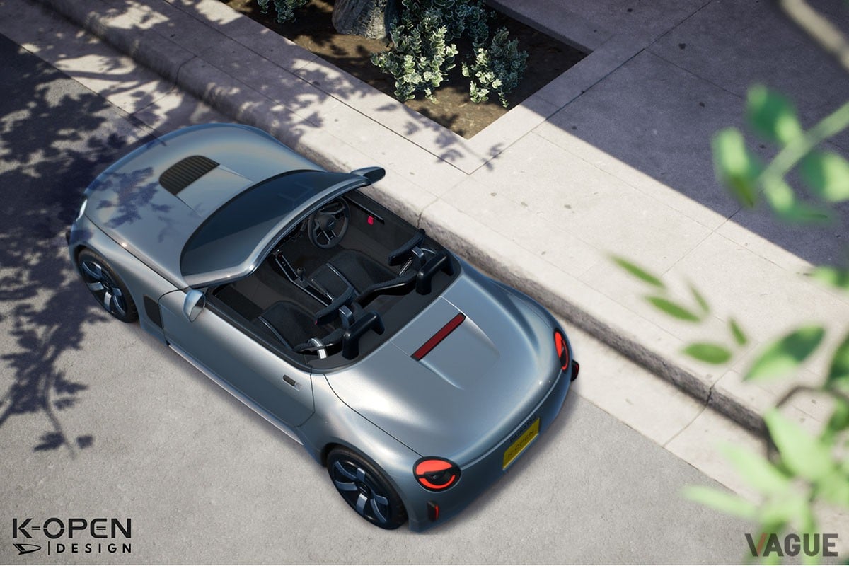 ダイハツのコンセプトカー「K-OPEN」