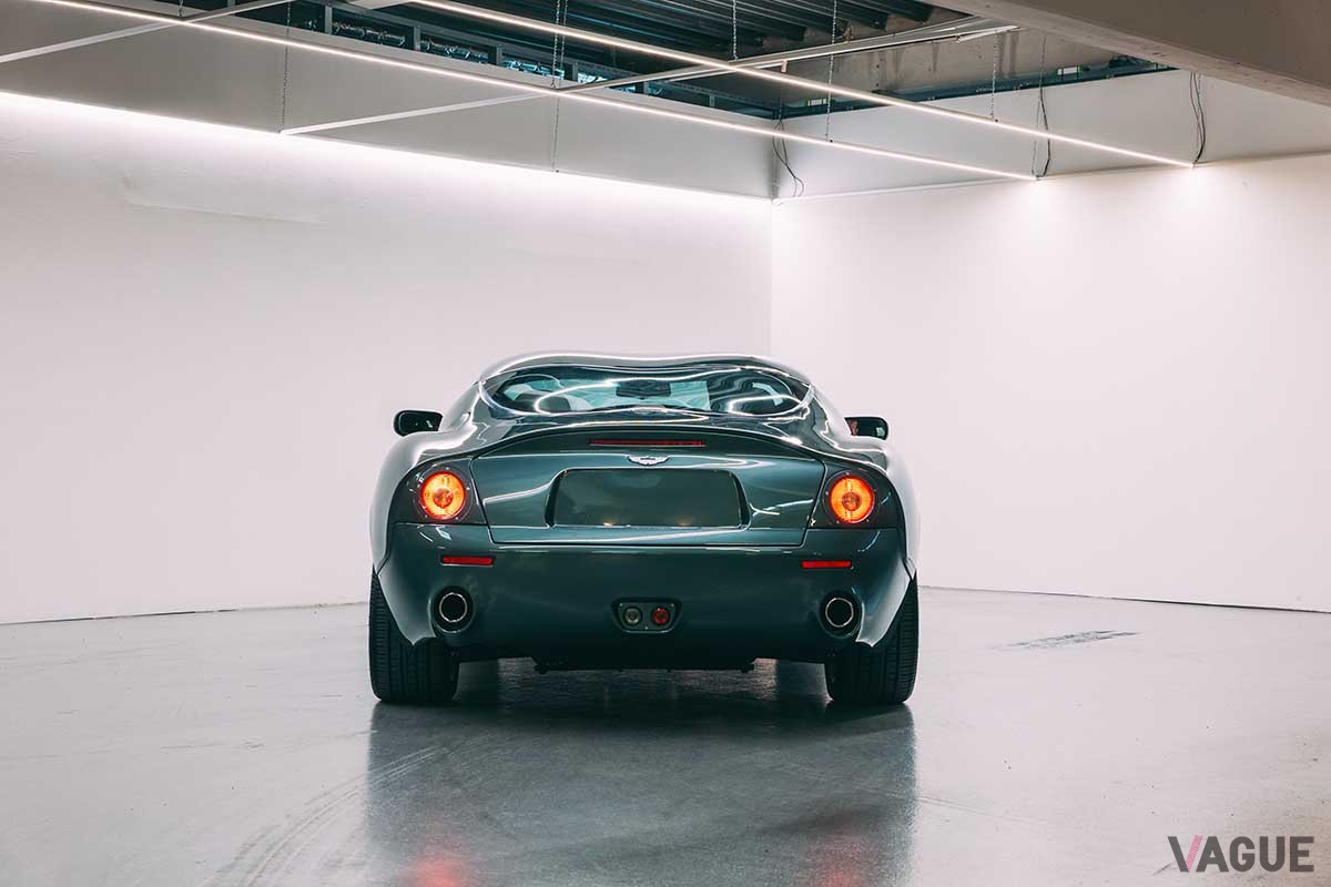 オークションに出品される予定の2004年式アストンマーティン「DB7ザガート」David Fierlinger(c)2025 Courtesy of RM Sotheby's