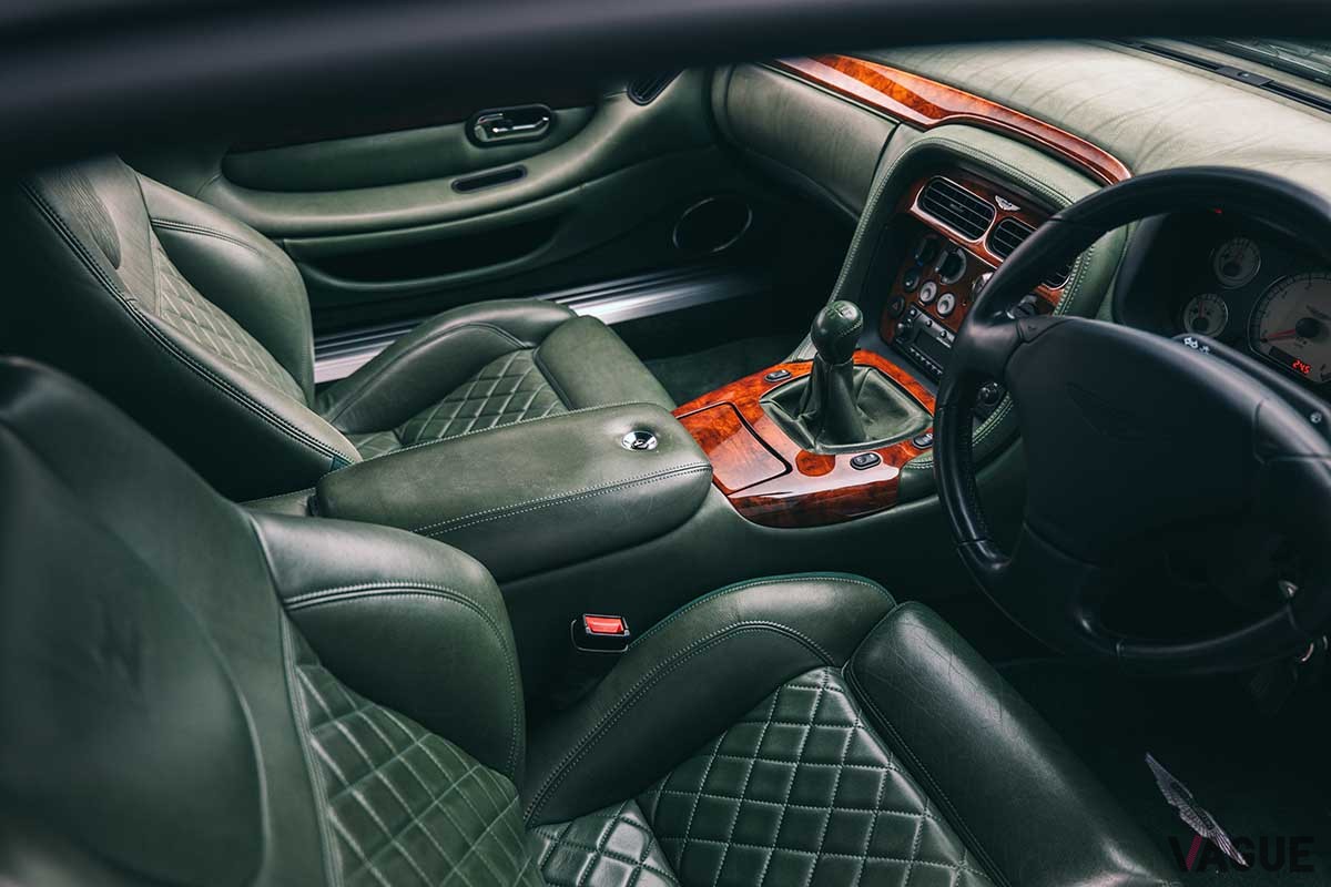 オークションに出品される予定の2004年式アストンマーティン「DB7ザガート」David Fierlinger(c)2025 Courtesy of RM Sotheby's