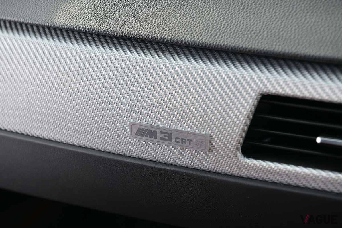 オークションに出品予定の2011年式BMW「M3 CRT」Tom Wood(c)2025 Courtesy of RM Sotheby's 