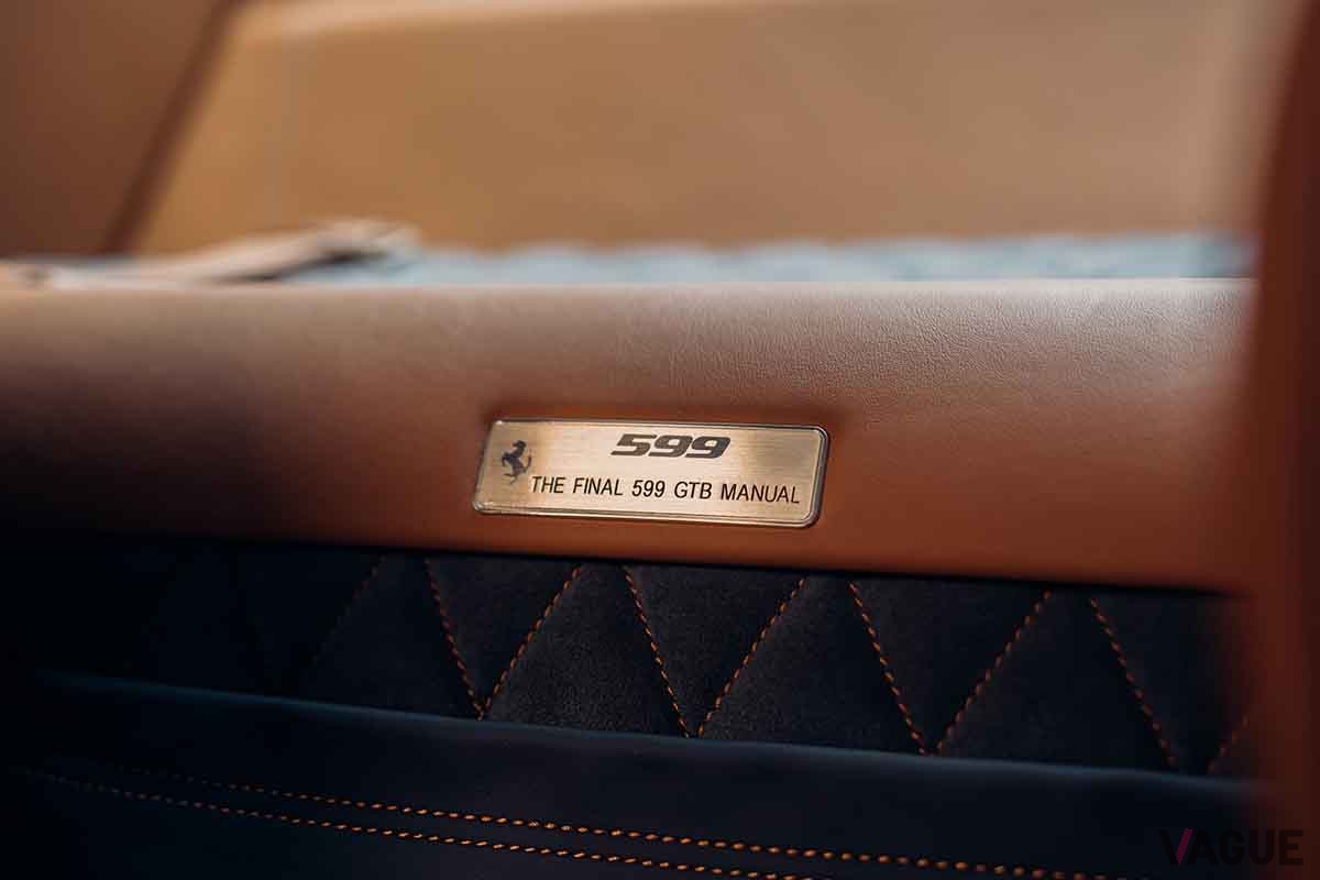 オークションに登場した2012年式フェラーリ「599GTBフィオラノ」Alex Penfold(c)2025 Courtesy of RM Sotheby's