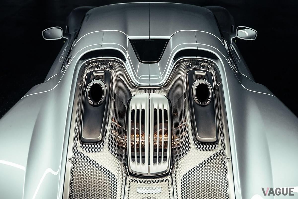 スイス・チューリッヒで開催されたブロードアローオークションに出品され落札された2015年式ポルシェ「918スパイダー」