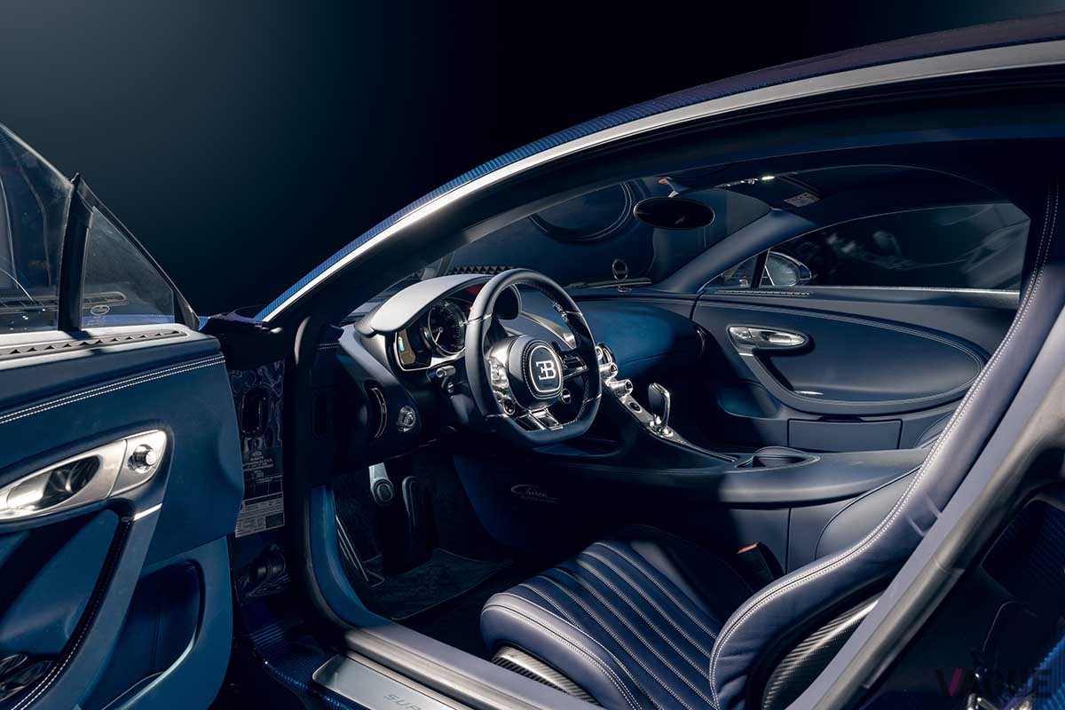 オークションに出品される2023年式ブガッティ「シロン スーパースポーツ」Simon Gosselin(c)2025 Courtesy of RM Sotheby's