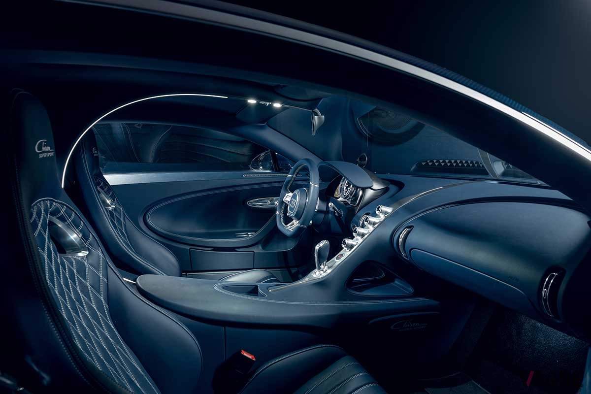 オークションに出品される2023年式ブガッティ「シロン スーパースポーツ」Simon Gosselin(c)2025 Courtesy of RM Sotheby's