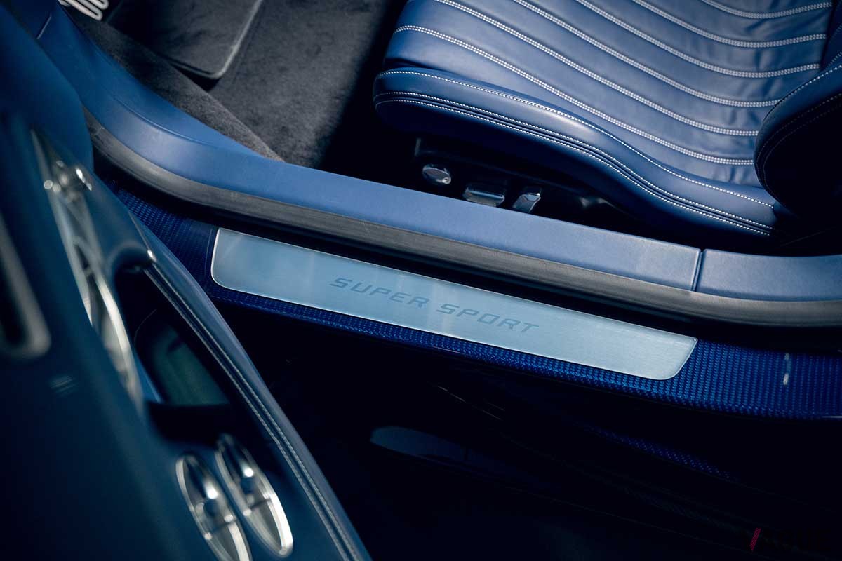 オークションに出品される2023年式ブガッティ「シロン スーパースポーツ」Simon Gosselin(c)2025 Courtesy of RM Sotheby's