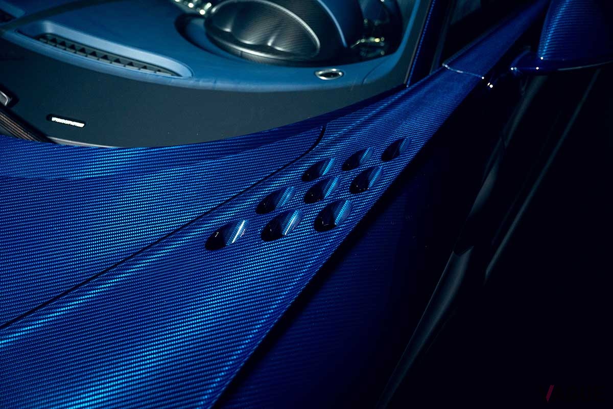 オークションに出品される2023年式ブガッティ「シロン スーパースポーツ」Simon Gosselin(c)2025 Courtesy of RM Sotheby's