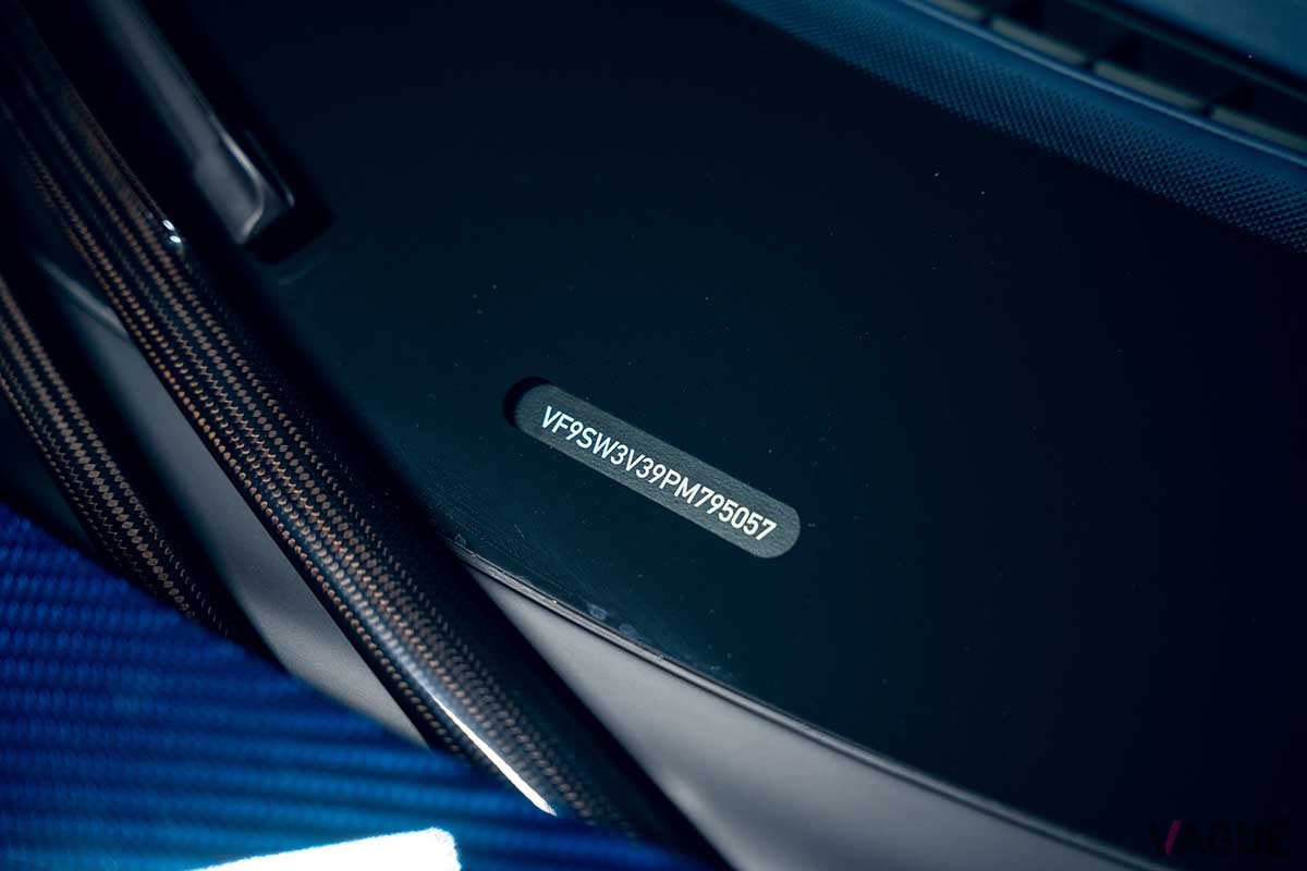 オークションに出品される2023年式ブガッティ「シロン スーパースポーツ」Simon Gosselin(c)2025 Courtesy of RM Sotheby's