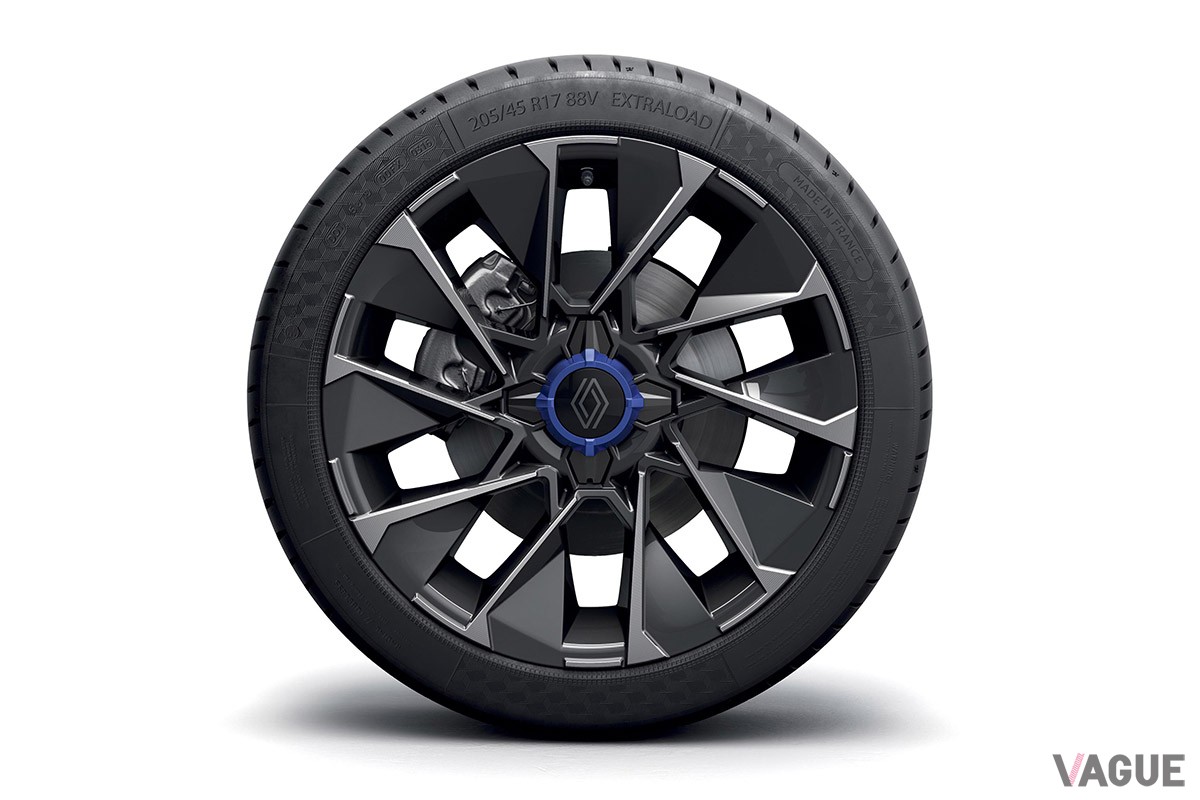 ルノー改良新型「ルーテシア」のホイール