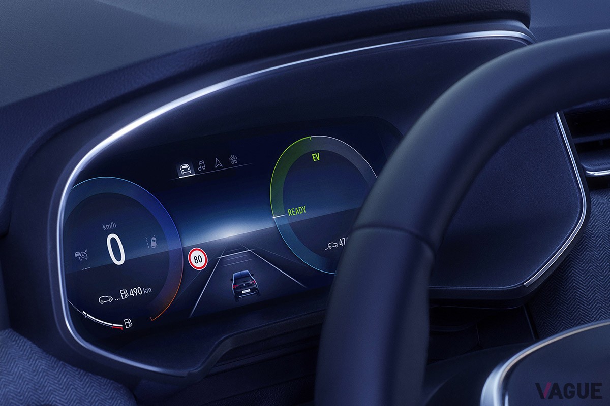 ルノー改良新型「ルーテシア」のインテリア