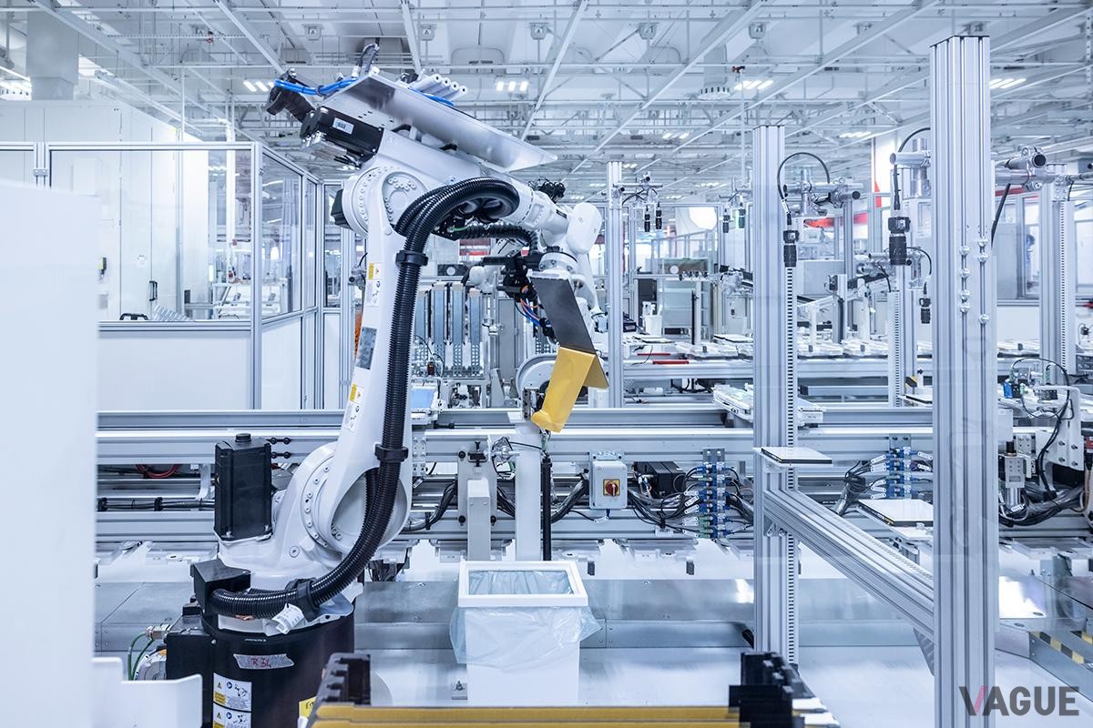 フェラーリのマラネロ本社に建つeビルディングの内部