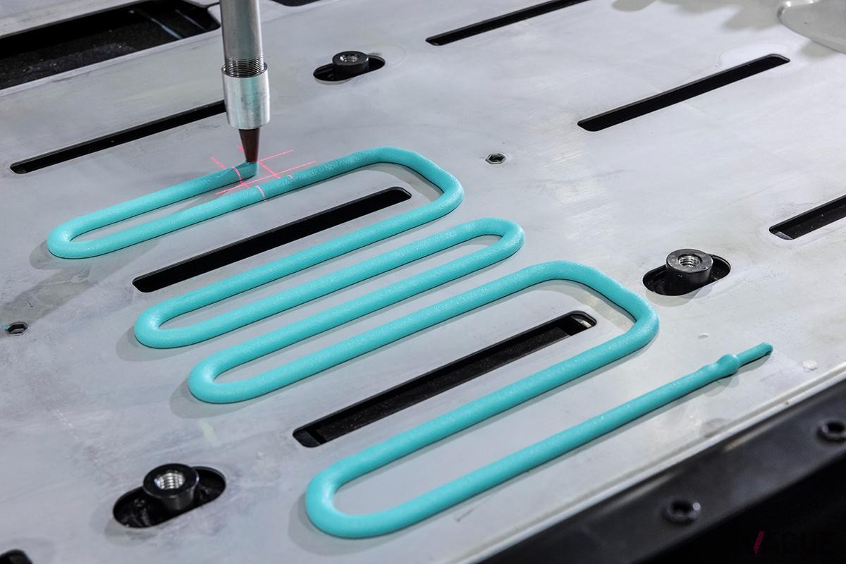 フェラーリのマラネロ本社に建つeビルディングの内部