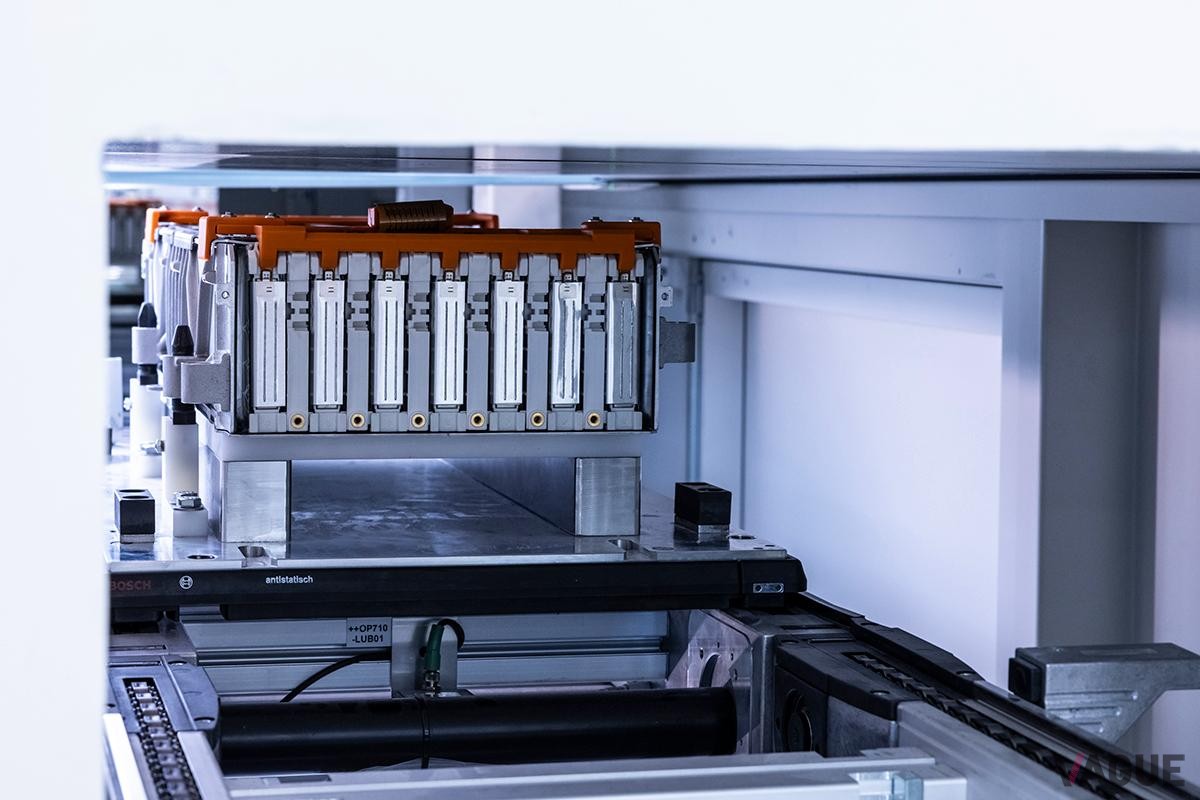 フェラーリのマラネロ本社に建つeビルディングの内部