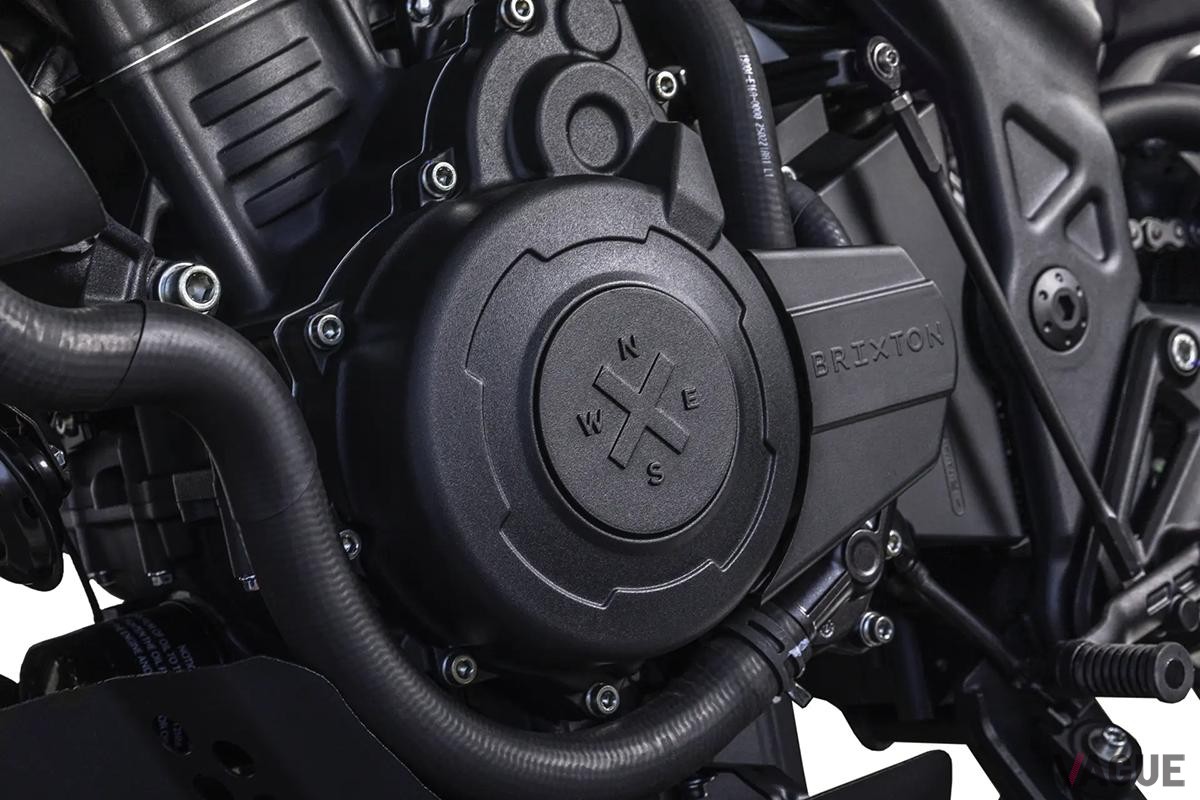 日本に導入される予定のブリクストンのADV、新型「クロスファイア500 ストー」