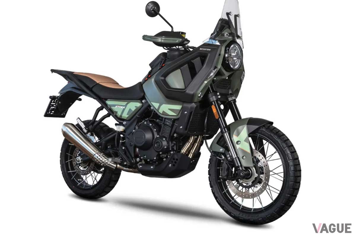日本に導入される予定のブリクストンのADV、新型「クロスファイア500 ストー」