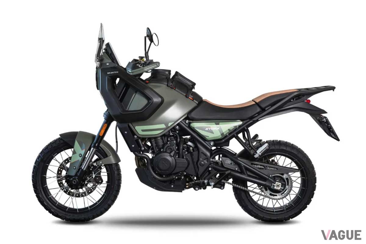 日本に導入される予定のブリクストンのADV、新型「クロスファイア500 ストー」