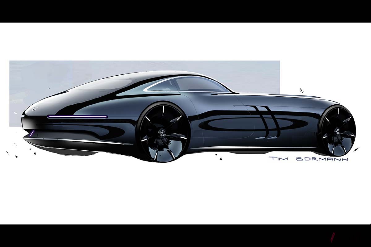 初公開されたメルセデス・ベンツのコンセプトカー「ヴィジョン・アイコニック」