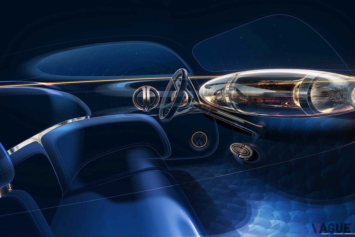 初公開されたメルセデス・ベンツのコンセプトカー「ヴィジョン・アイコニック」