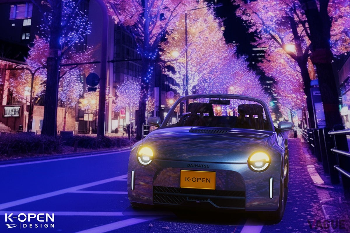 ダイハツのコンセプトカー「K-OPEN」