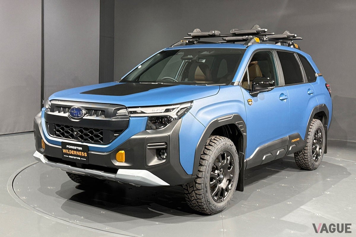 スバル「フォレスター ウィルダネス」プロトタイプ