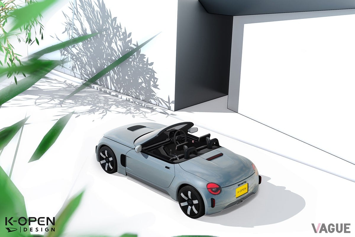 ダイハツのコンセプトカー「K-OPEN」