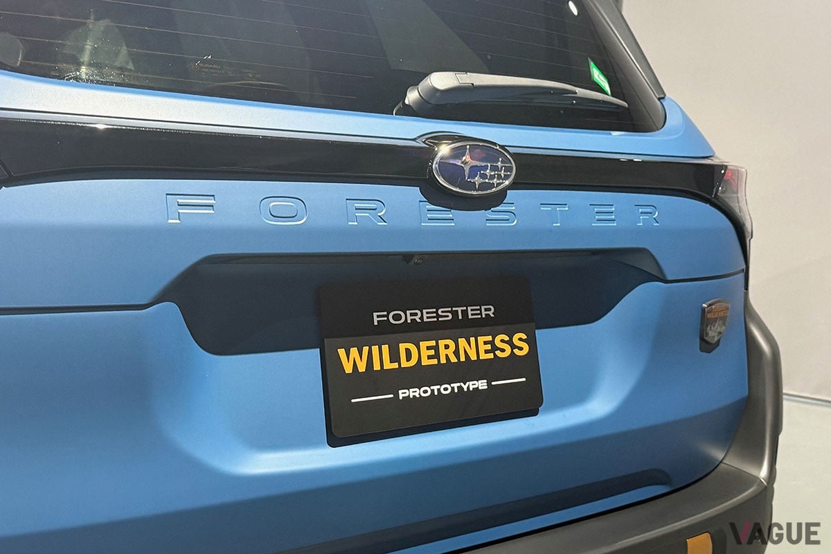 スバル「フォレスター ウィルダネス」プロトタイプ