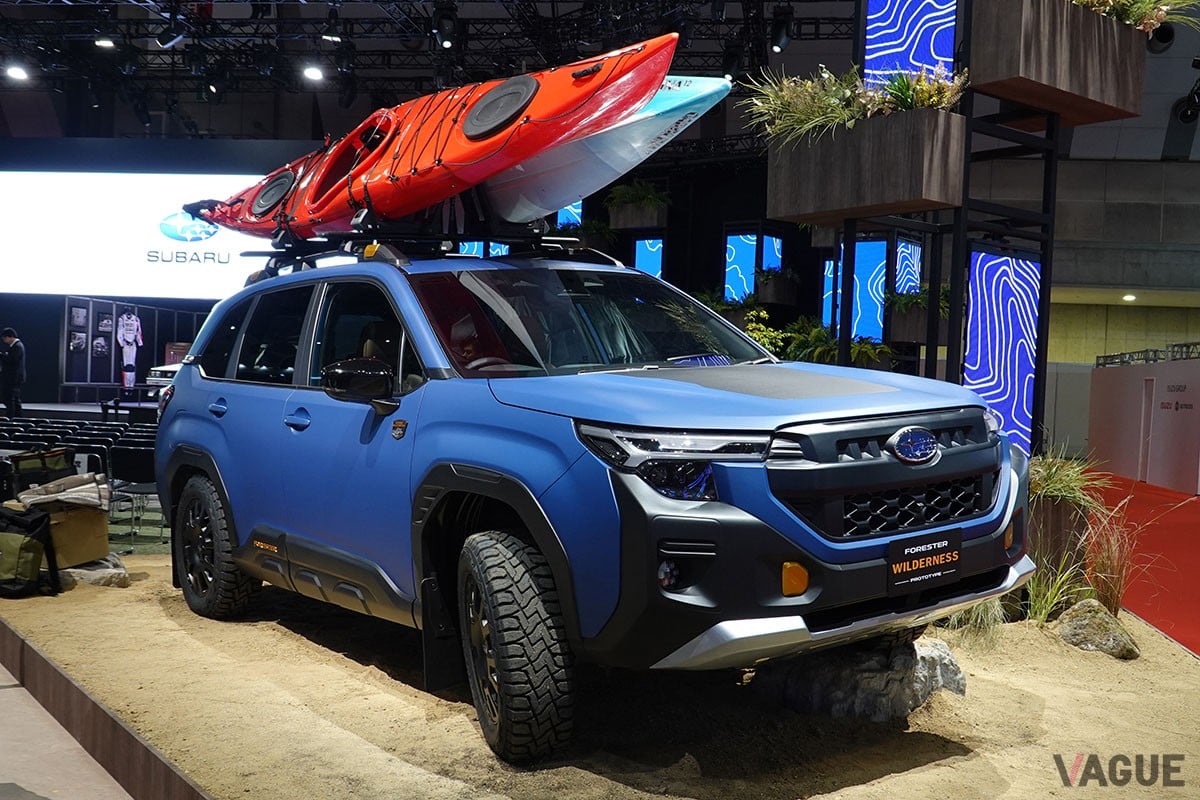 スバル「フォレスター ウィルダネス」プロトタイプ