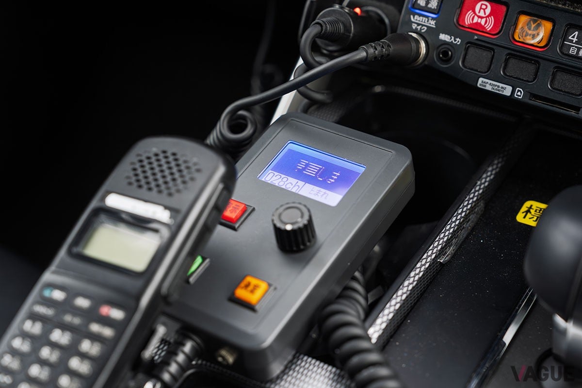 マツダ「CX-80」の道路パトロールカー