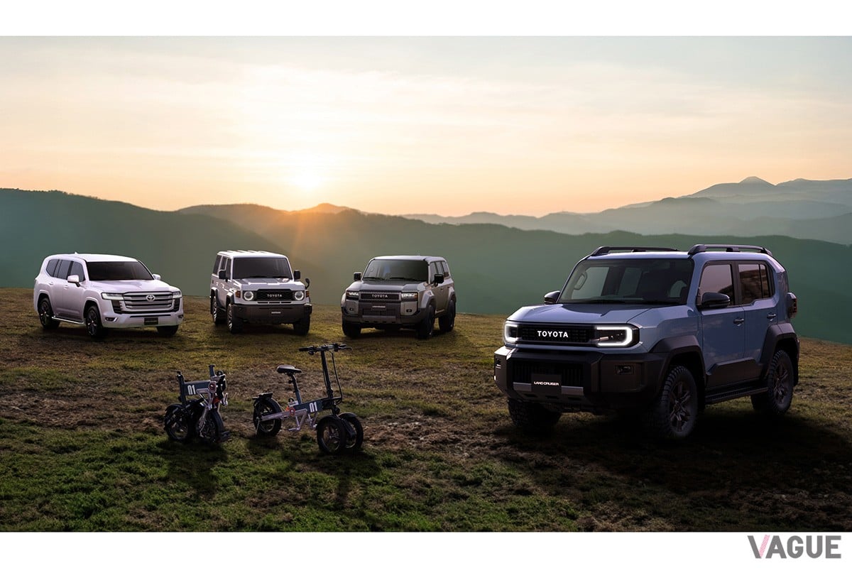トヨタ「ランドクルーザー」シリーズと「ランドホッパー」