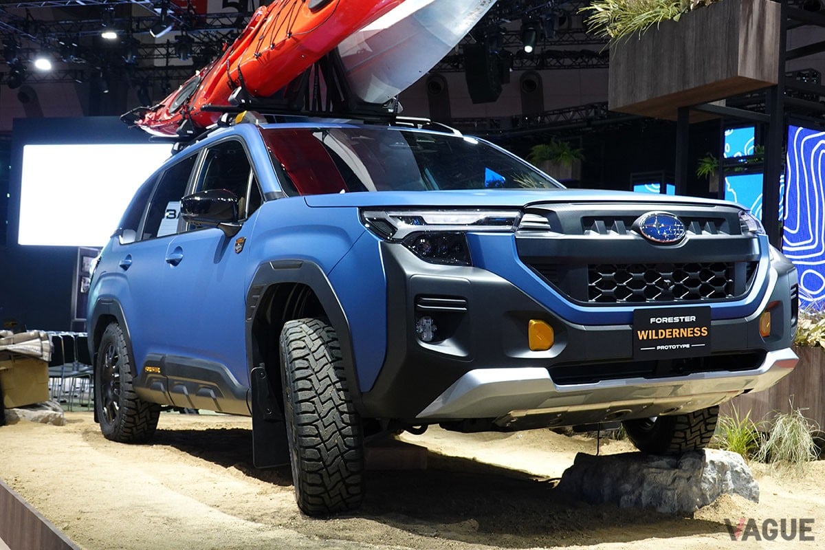 スバル「フォレスター ウィルダネス」プロトタイプ