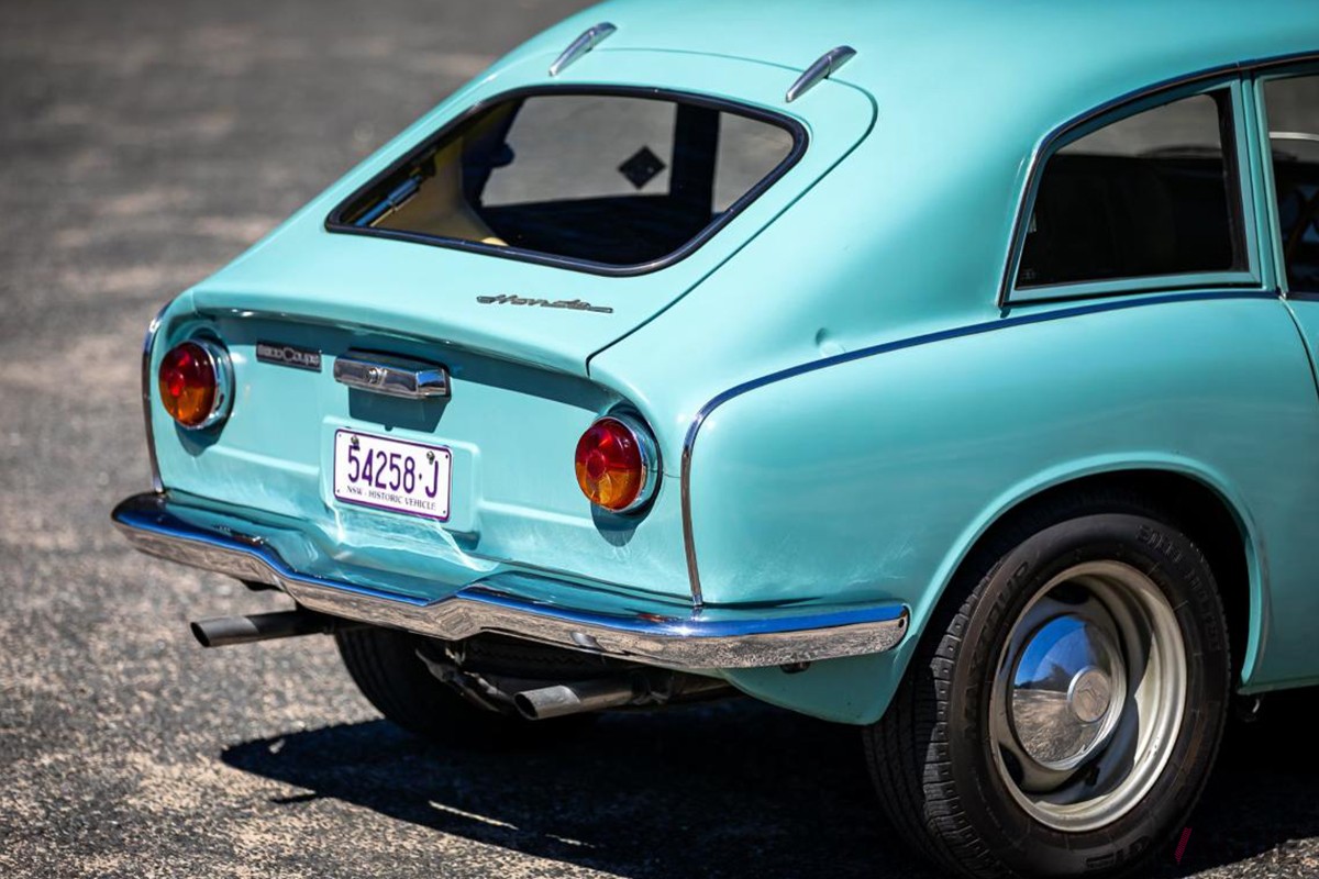 オークションに出品された1965年式ホンダ「S600クーペ」