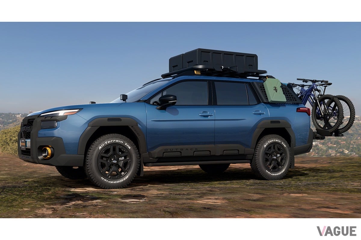 スバル「アウトバック ウィルダネス」のプロトタイプ